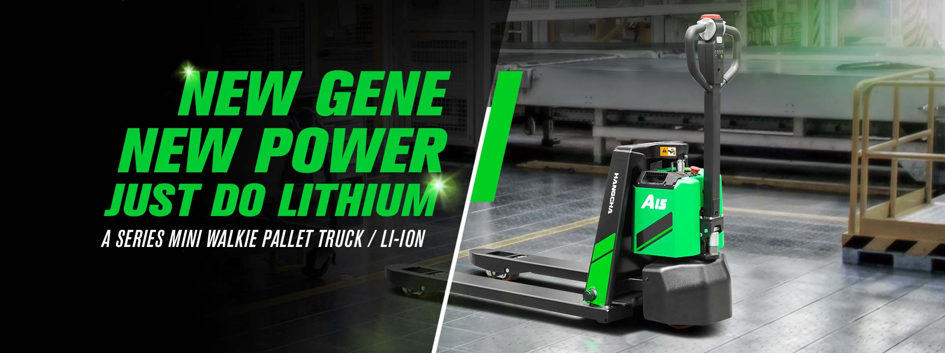 Xe nâng điện Mini Pallet Truck pin Lithium